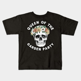 Queen of the garden party Kids T-Shirt